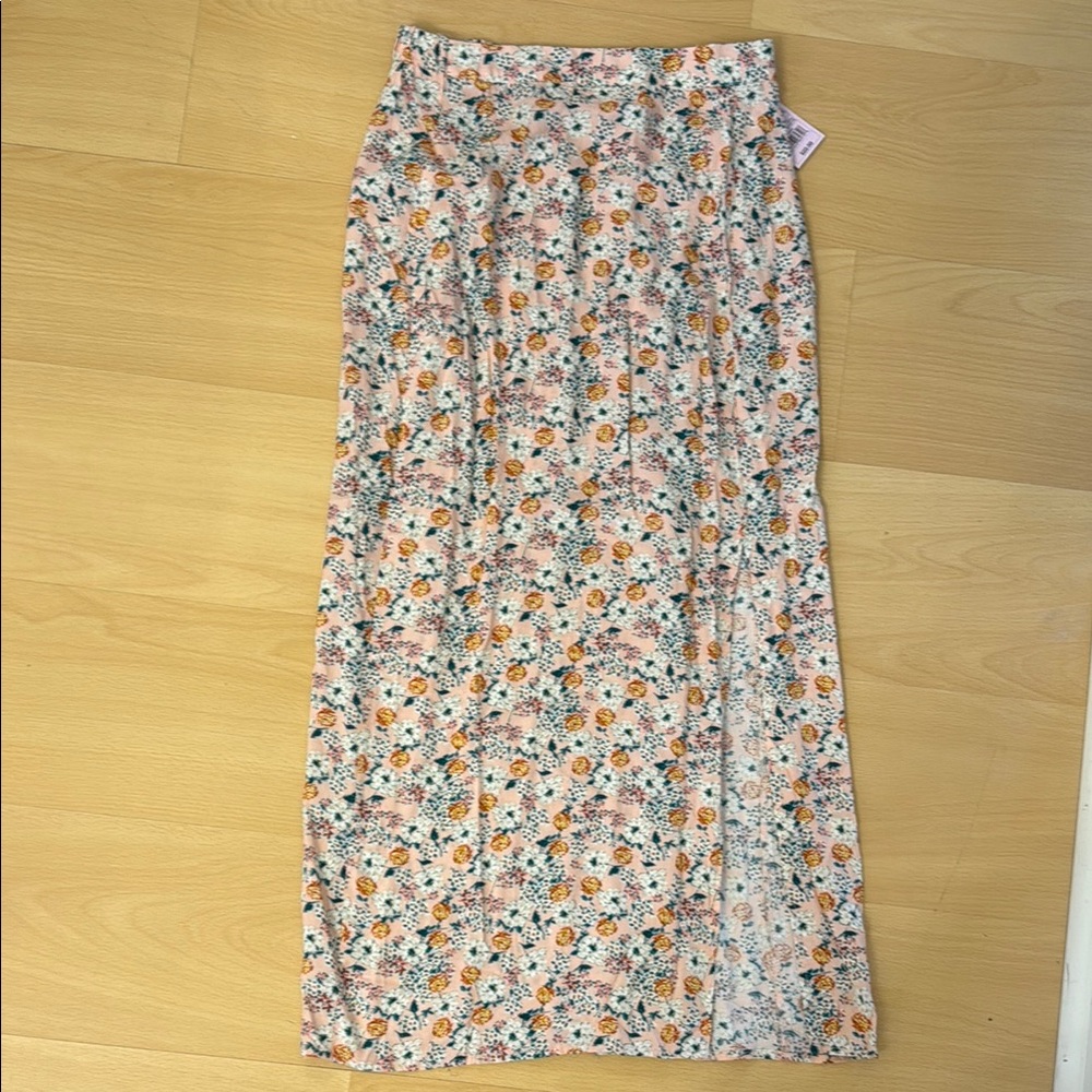 Floral Maxi Skirt - Multicolor